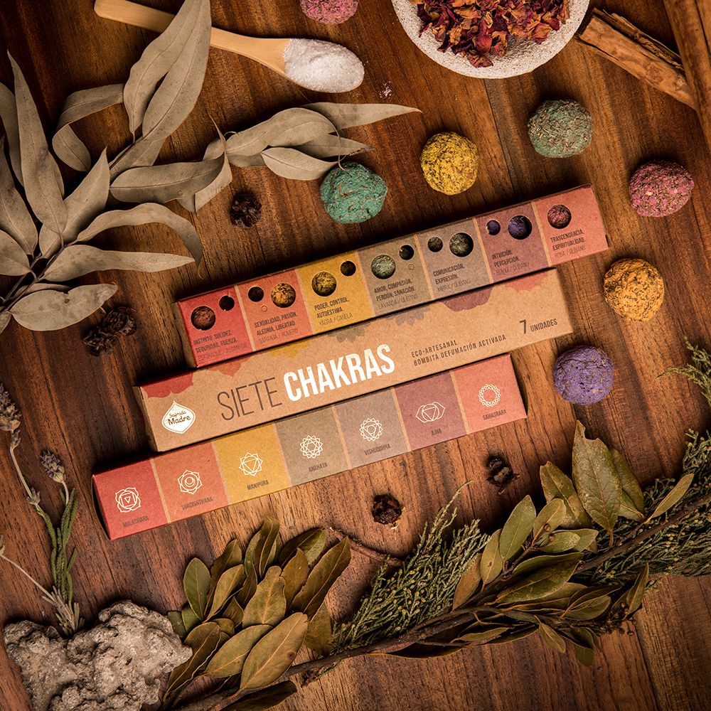 7 Chakras Smudge Bomb