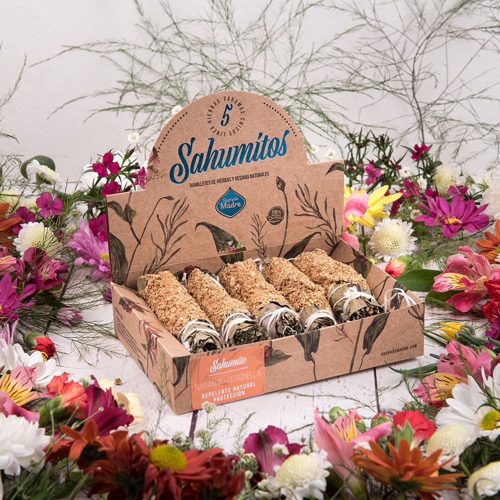Shaumitos x 5 Orange  Citronella
