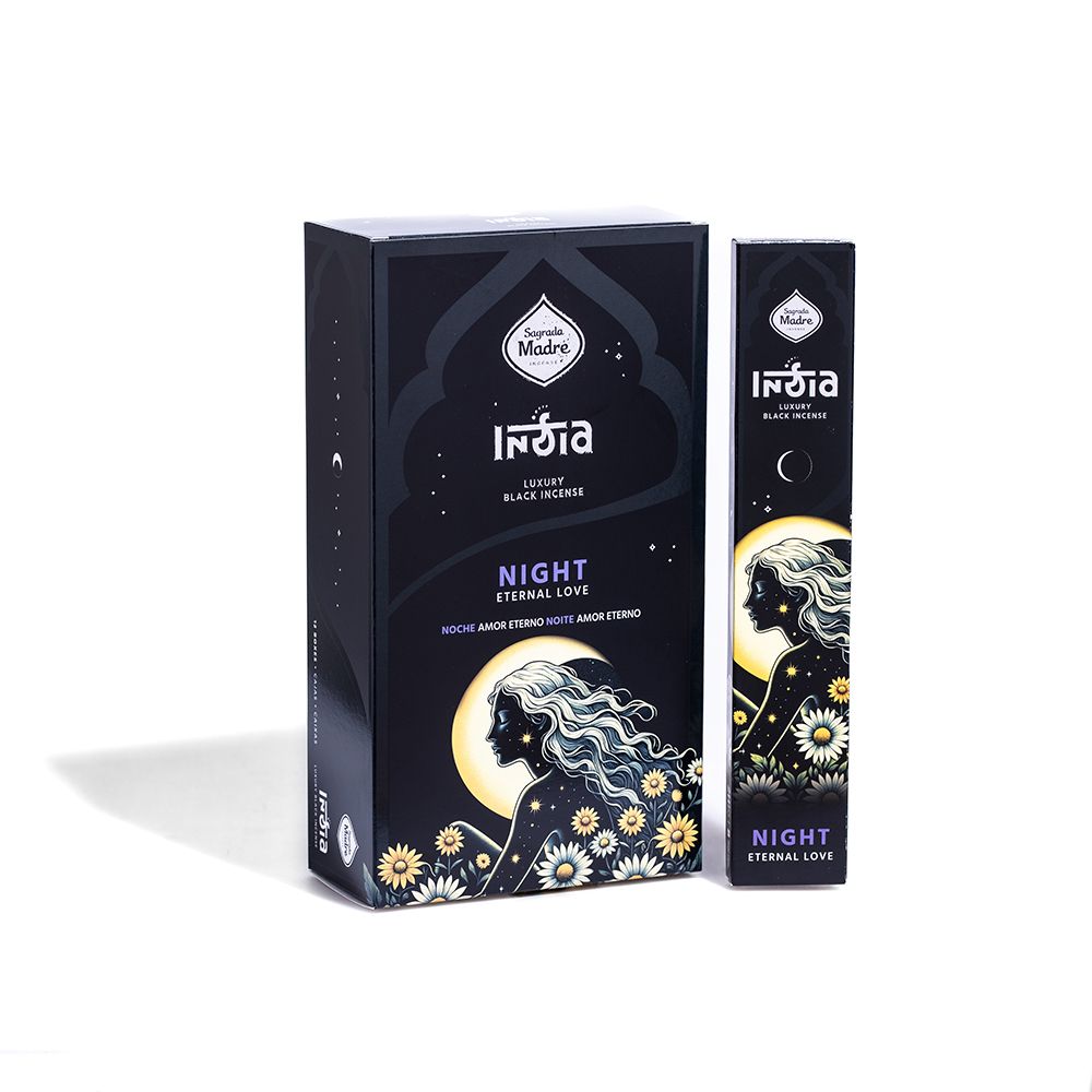 India Black NIGHT: eternal love Box x 12
