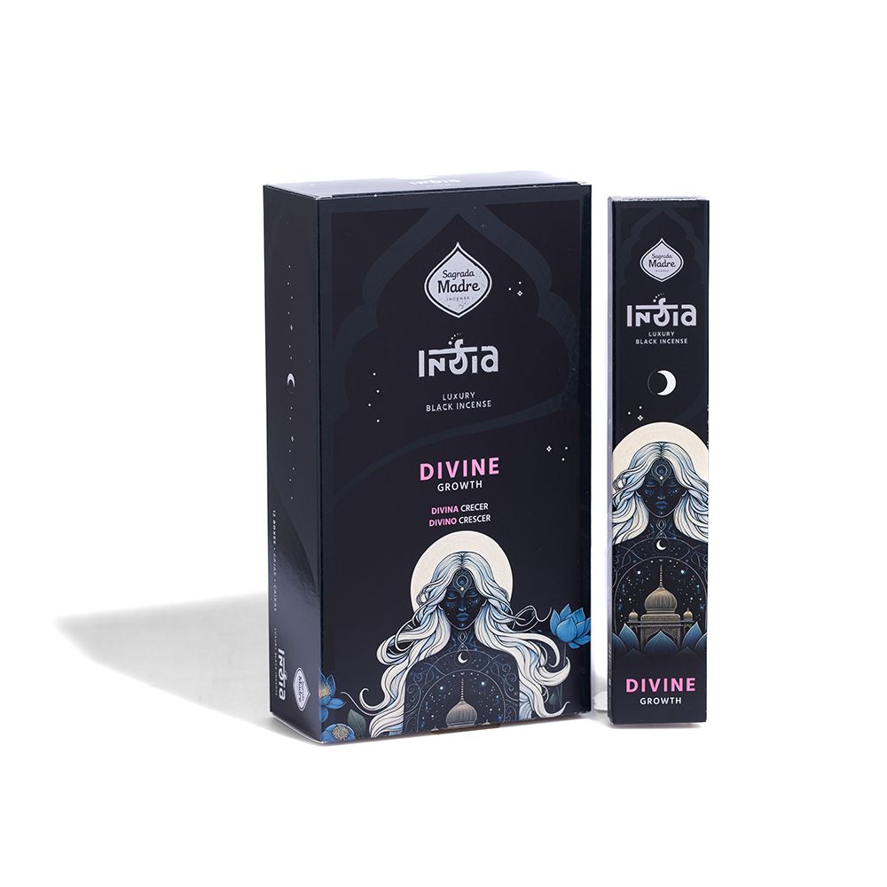 India Black DIVINA: crecer Caja x 12