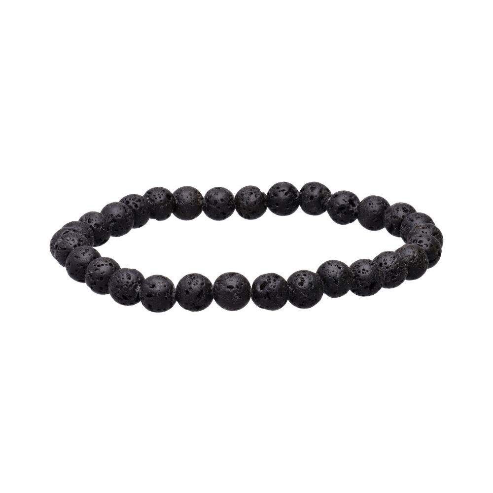 Pulsera de Lava 6mm