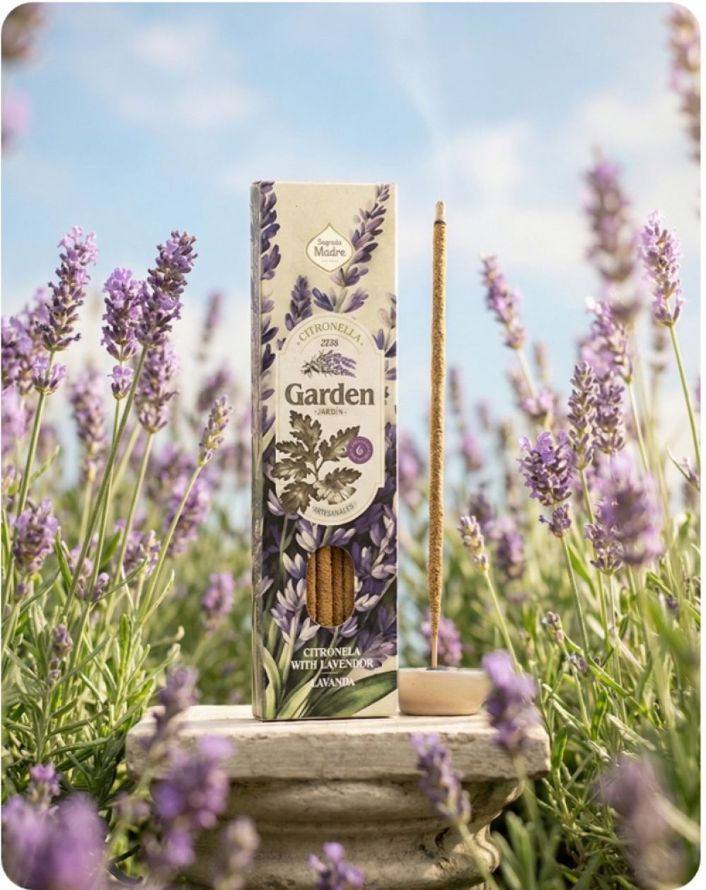 INCIENSO GARDEN CITRONELLA AND LAVENDER