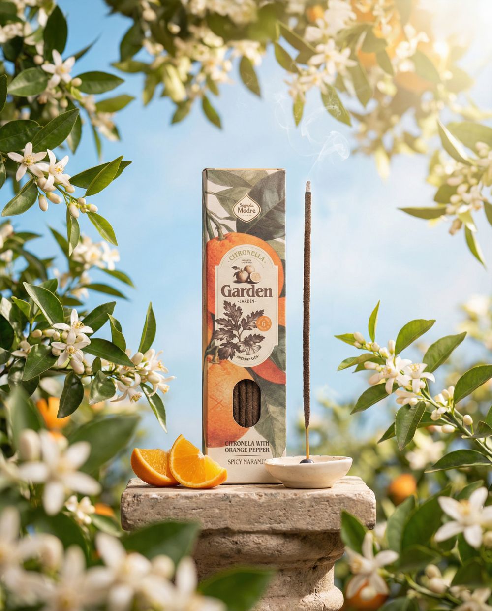 Garden Citronella Spicy Orange Incense